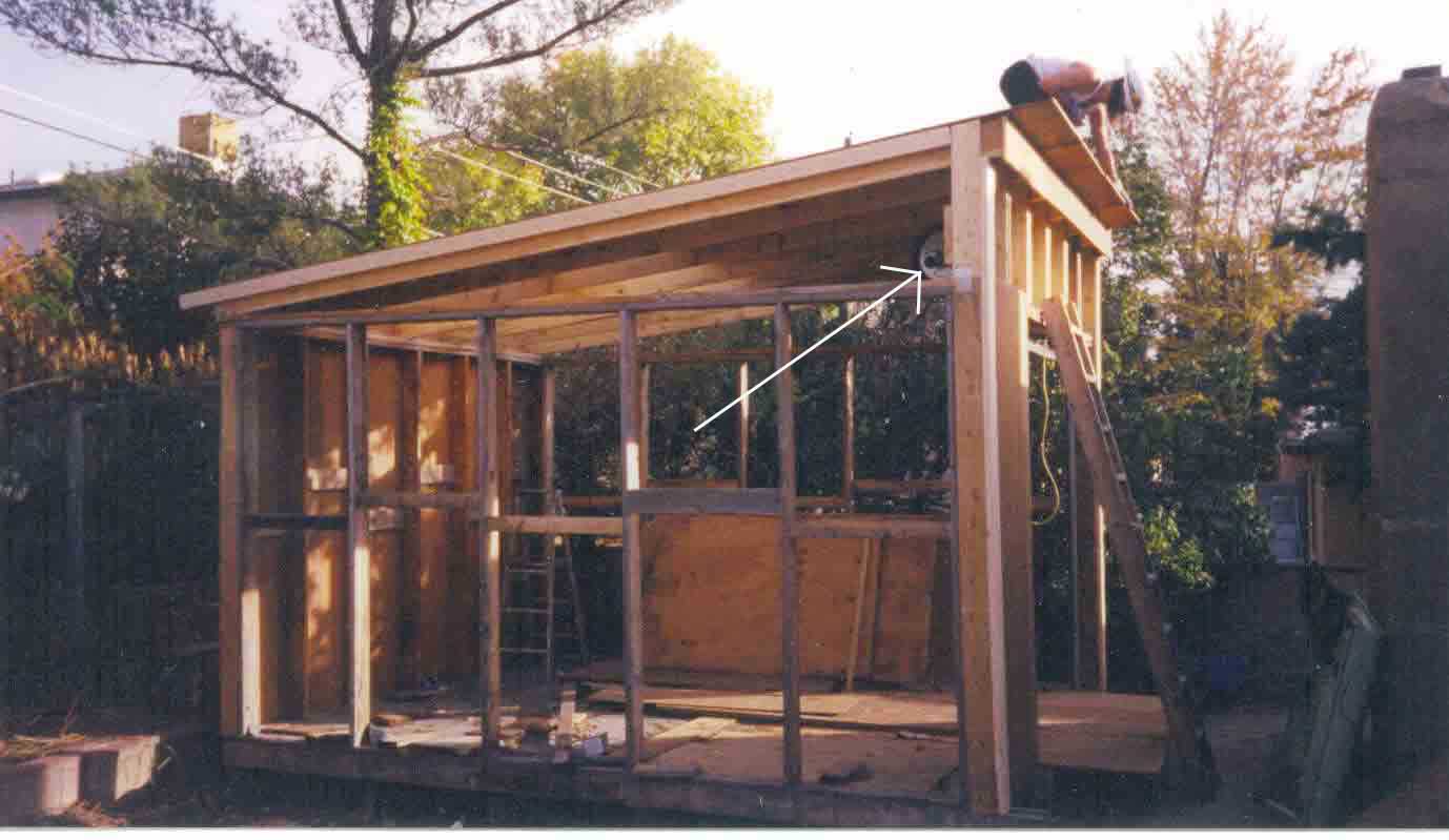 build a lean to shed roof truss design shed plans free shed roof pole